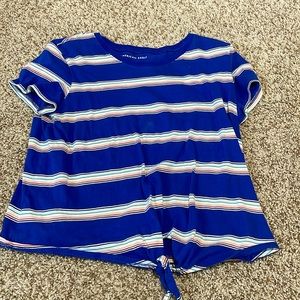 american eagle knot tee shirt